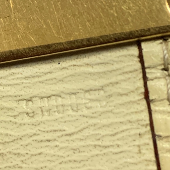 Louis Vuitton Suhali Serure Leather Bracelet Gold Plated Ivory - Picture 12 of 12